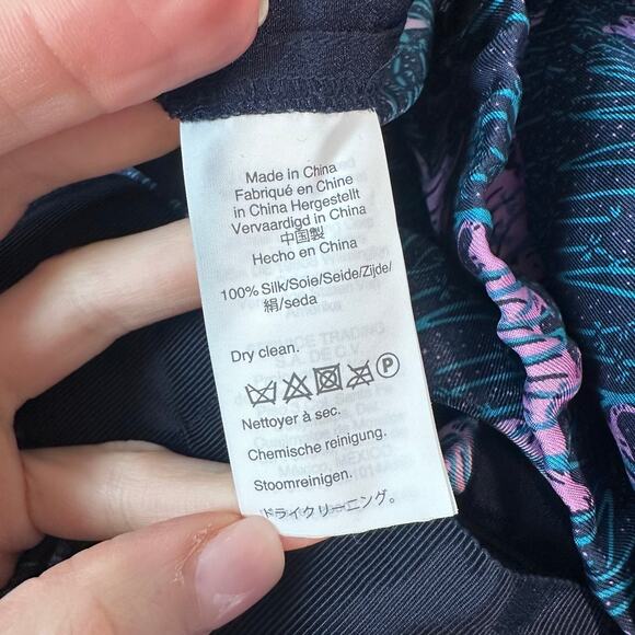 J. Crew 100% Silk Wide Leg Pant Jungle Tiger Print Belted Satin Ankle Trousers - Picture 10 of 12